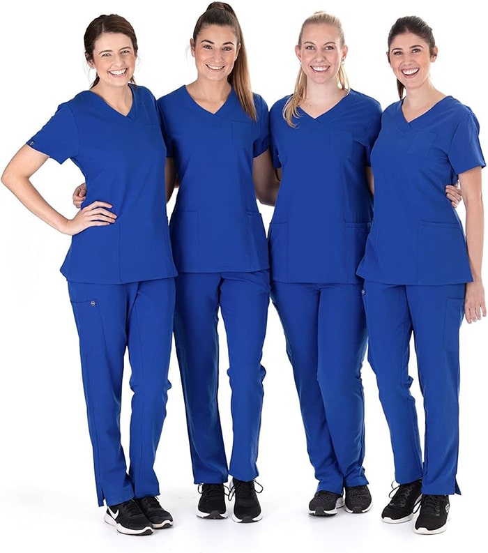 Private label medical scrub sets supplier (4)